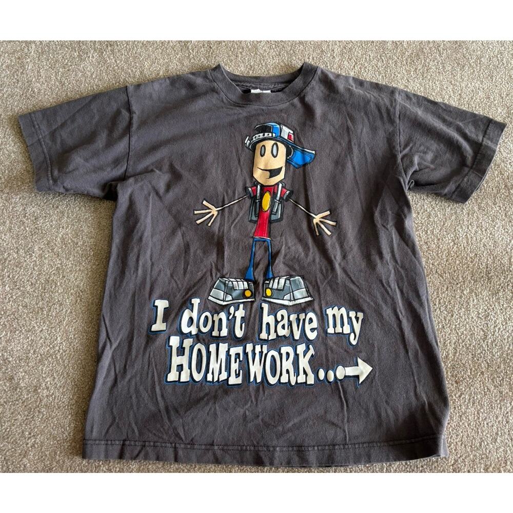 Delta Magnum Weight Vintage Funny Graphic Tee Size Youth Large
